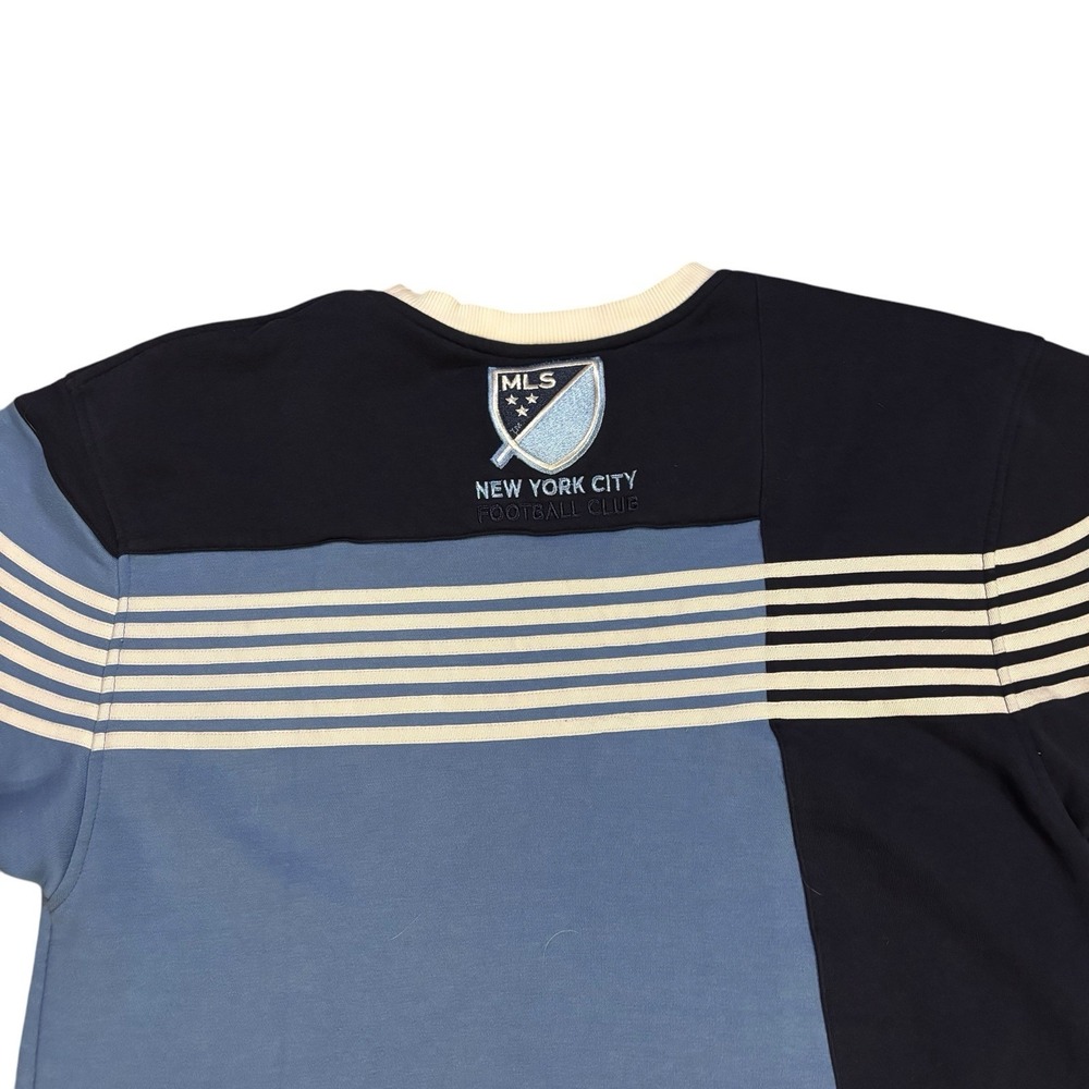 Grungy Gentlemen New York City FC Crewneck Sweater Multicolor Mens‎ XL MLS - Picture 8 of 12